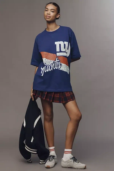The Wild Collective X Anthropologie Nfl Tee In Blue
