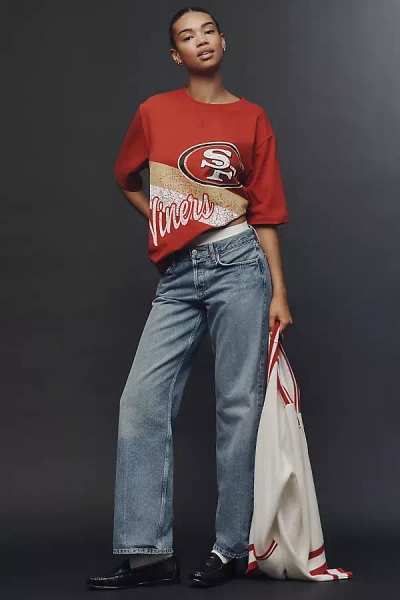 The Wild Collective X Anthropologie Nfl Tee In Red