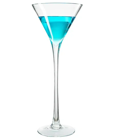 The Wine Savant 54 Oz. Oversized Decor Martini Glass In Transparent