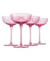 The Wine Savant Classic Coupe Glasses, Set Of 4
