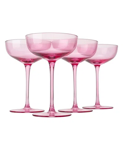 The Wine Savant Classic Coupe Glasses, Set Of 4