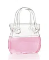 The Wine Savant Handbag Purse Decanter In Clear