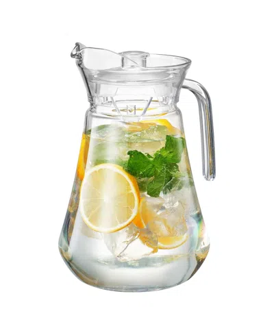 The Wine Savant Khen Acrylic Pitcher With Lid In Clear