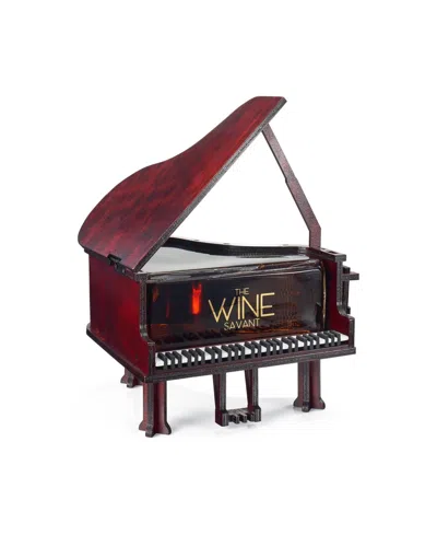 The Wine Savant Piano Shaped 25 Oz. Decanter In Brown