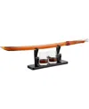 The Wine Savant Samurai Sword Large Whiskey And Wine Decanter Set In Clear