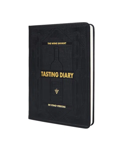 The Wine Savant Wine Tasting Journal In Black