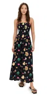 The Wolf Gang Alyss Maxi Dress Noir Charm