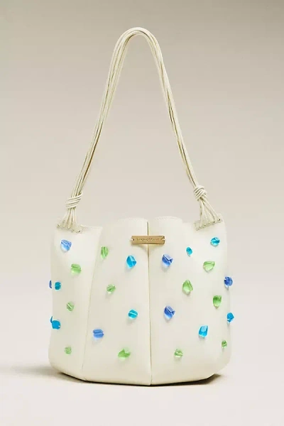 The Wolf Gang Bomba Leather Shoulder Bag In White