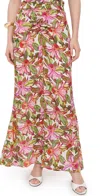 The Wolf Gang Catia Maxi Skirt Iris In Iris