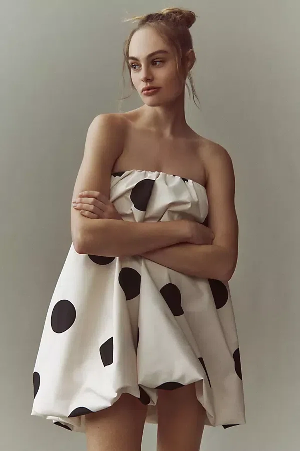 the wolf gang brown dress The Wolf Gang Vivi One Shoulder Maxi Dress - Cocoa main image 0