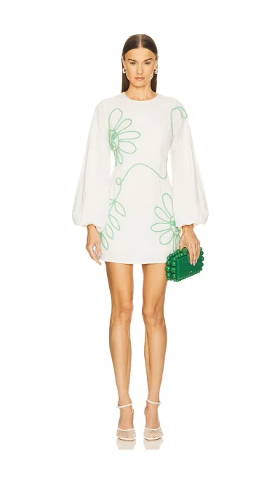 The Wolf Gang Luna Mini Dress In Multi