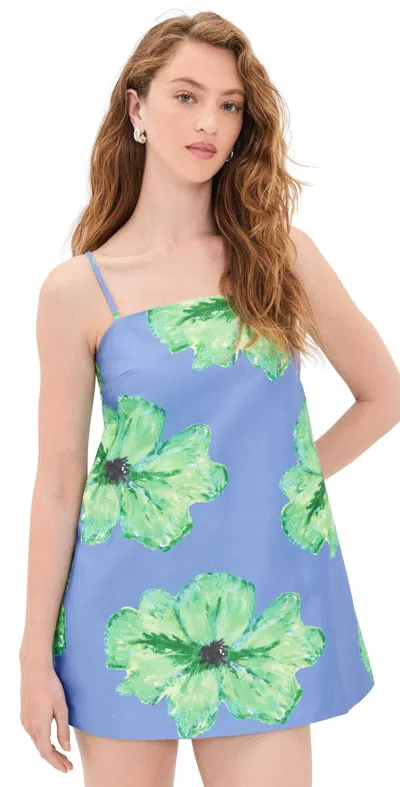 The Wolf Gang Palma Mini Dress Cornflower