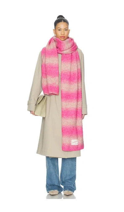 The Wolf Gang Soraya Scarf In Candy Ombre