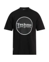 The Workshop Berlin Man T-shirt Black Size Xxl Cotton In Black