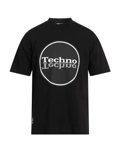 THE WORKSHOP BERLIN THE WORKSHOP BERLIN MAN T-SHIRT BLACK SIZE XL COTTON