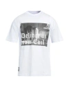 The Workshop Berlin Man T-shirt White Size Xl Cotton In White