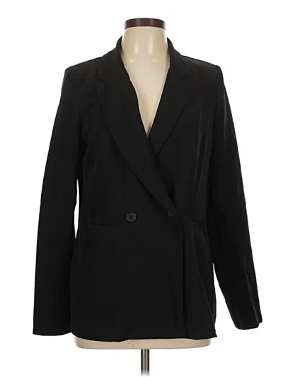 Pre-owned The Workshop Blazer Jacket In Black