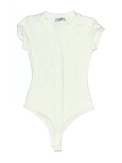 Pre-owned The Workshop Bodysuit In Ivory