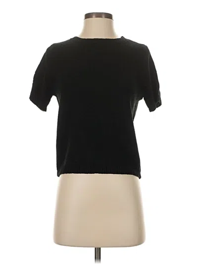 Pre-owned The Workshop Cardigan Sweater In Black