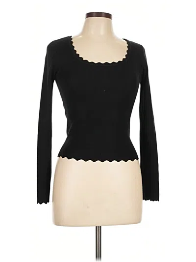 Pre-owned The Workshop Cardigan Sweater In Black