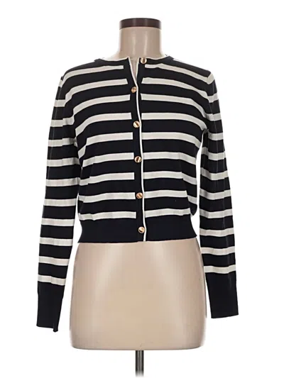 Pre-owned The Workshop Cardigan Sweater In Black