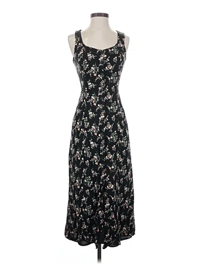 Pre-owned The Workshop Casual Dress In Black