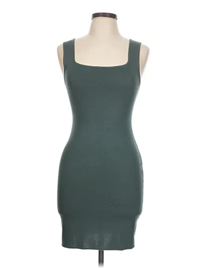 Pre-owned The Workshop Casual Dress In Green