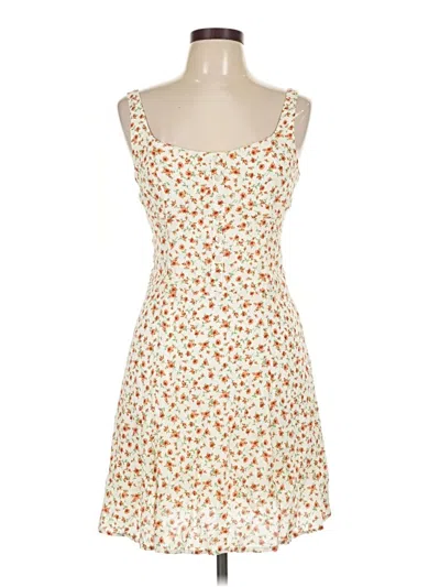 Pre-owned The Workshop Casual Dress In Ivory