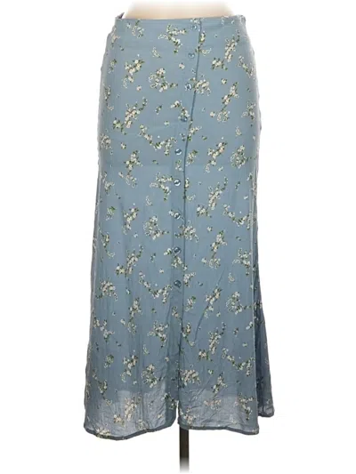 Pre-owned The Workshop Casual Skirt In Blue