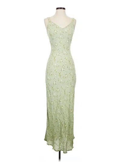Pre-owned The Workshop Cocktail Dress In Green