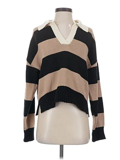 Pre-owned The Workshop Pullover Sweater In Brown