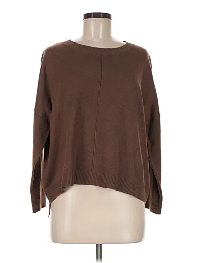 Pre-owned The Workshop Pullover Sweater In Brown