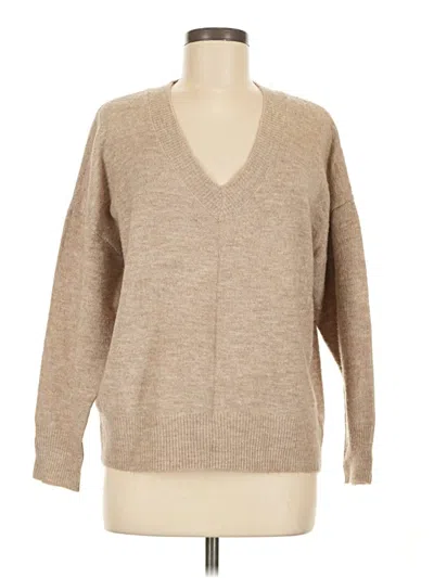 Pre-owned The Workshop Pullover Sweater In Tan