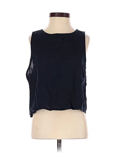 Pre-owned The Workshop Sleeveless T-shirt In Blue