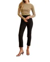 The Workshop Solid Pixie Pants In Black In Black