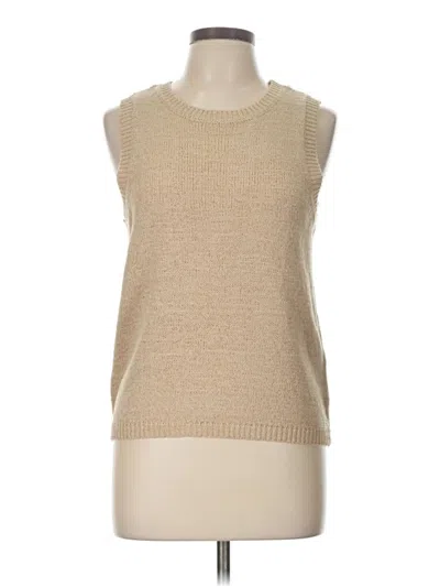 Pre-owned The Workshop Sweater Vest In Brown