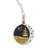 The Wristlet Bar Sky Looks Different Ornament In White/black