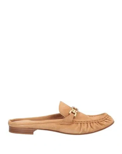 Thea Mika Woman Mules & Clogs Camel Size 8.5 Leather In Brown