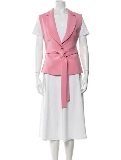 Pre-owned Thebe Magugu Vest In Pink