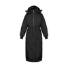 Thefour Women's Alba Long Jacket - Black In Black