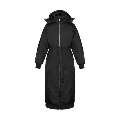 Thefour Women's Alba Long Jacket - Black