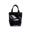 Thefour Women's Black Aida Tote Bag - Liquid Blue