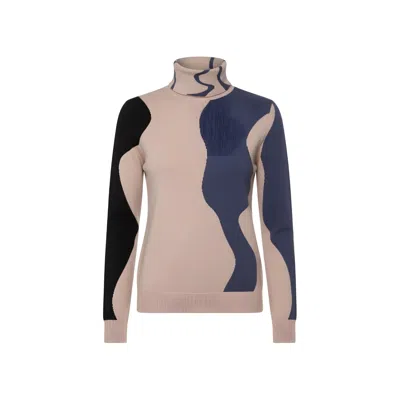 Thegtfashion Women's Elegant Turtleneck Winter Knitwear In Multi