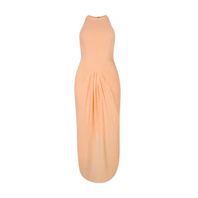 Thegtfashion Women's Neutrals Peach Summer Maxi Dress