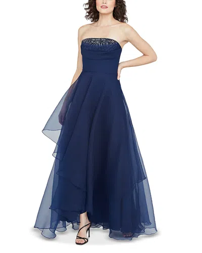 THEIA AUBREY STRAPLESS GOWN