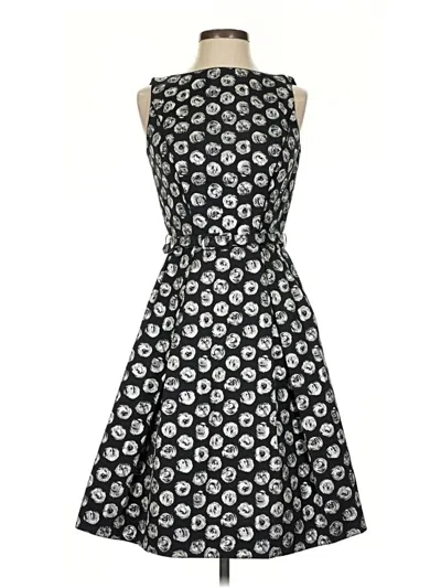 Pre-owned Theia Cocktail Dress In Black