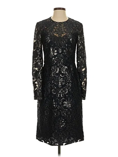 Pre-owned Theia Cocktail Dress In Black