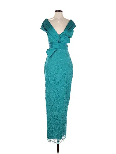 Theia Cocktail Dress In Blue