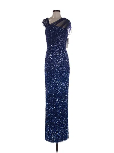 Theia Cocktail Dress In Blue