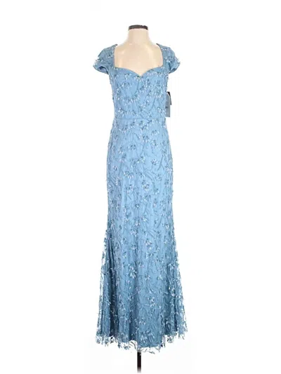 Theia Cocktail Dress In Blue